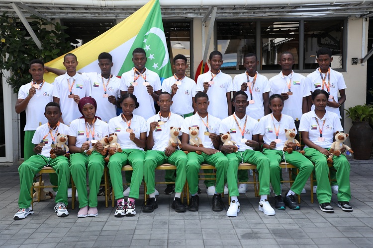 image 14 médailles dont 2 or, une première